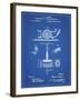 PP622-Blueprint T. A. Edison Phonograph Patent Poster-Cole Borders-Framed Giclee Print