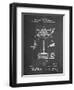 PP622-Chalkboard T. A. Edison Phonograph Patent Poster-Cole Borders-Framed Giclee Print