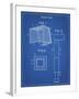 PP63-Blueprint Soccer Goal Patent Poster-Cole Borders-Framed Giclee Print