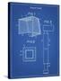 PP63-Blueprint Soccer Goal Patent Poster-Cole Borders-Stretched Canvas