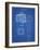 PP63-Blueprint Soccer Goal Patent Poster-Cole Borders-Framed Giclee Print