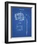 PP63-Blueprint Soccer Goal Patent Poster-Cole Borders-Framed Giclee Print