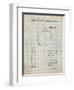 PP630-Antique Grid Parchment Perfume Jar Poster-Cole Borders-Framed Giclee Print