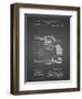 PP633-Black Grid H & R Revolver Pistol Patent Poster-Cole Borders-Framed Giclee Print