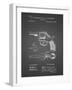 PP633-Black Grid H & R Revolver Pistol Patent Poster-Cole Borders-Framed Giclee Print