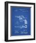 PP633-Blueprint H & R Revolver Pistol Patent Poster-Cole Borders-Framed Giclee Print