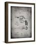 PP633-Faded Grey H & R Revolver Pistol Patent Poster-Cole Borders-Framed Giclee Print