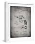 PP633-Faded Grey H & R Revolver Pistol Patent Poster-Cole Borders-Framed Giclee Print