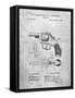 PP633-Slate H & R Revolver Pistol Patent Poster-Cole Borders-Framed Stretched Canvas