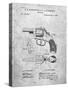 PP633-Slate H & R Revolver Pistol Patent Poster-Cole Borders-Stretched Canvas