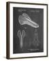 PP637-Chalkboard Bicycle Seat Patent Poster-Cole Borders-Framed Giclee Print