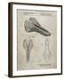 PP637-Sandstone Bicycle Seat Patent Poster-Cole Borders-Framed Giclee Print