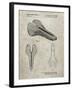 PP637-Sandstone Bicycle Seat Patent Poster-Cole Borders-Framed Giclee Print