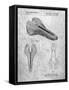 PP637-Slate Bicycle Seat Patent Poster-Cole Borders-Framed Stretched Canvas