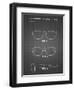 PP640-Black Grid Two Face Prizm Oakley Sunglasses Patent Poster-Cole Borders-Framed Giclee Print