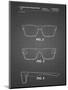 PP640-Black Grid Two Face Prizm Oakley Sunglasses Patent Poster-Cole Borders-Mounted Giclee Print