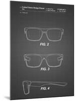 PP640-Black Grid Two Face Prizm Oakley Sunglasses Patent Poster-Cole Borders-Mounted Giclee Print