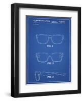 PP640-Blueprint Two Face Prizm Oakley Sunglasses Patent Poster-Cole Borders-Framed Giclee Print