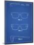 PP640-Blueprint Two Face Prizm Oakley Sunglasses Patent Poster-Cole Borders-Mounted Giclee Print