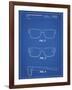 PP640-Blueprint Two Face Prizm Oakley Sunglasses Patent Poster-Cole Borders-Framed Giclee Print