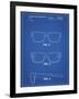 PP640-Blueprint Two Face Prizm Oakley Sunglasses Patent Poster-Cole Borders-Framed Giclee Print