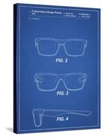 PP640-Blueprint Two Face Prizm Oakley Sunglasses Patent Poster-Cole Borders-Stretched Canvas