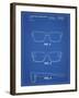 PP640-Blueprint Two Face Prizm Oakley Sunglasses Patent Poster-Cole Borders-Framed Giclee Print