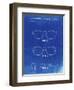 PP640-Faded Blueprint Two Face Prizm Oakley Sunglasses Patent Poster-Cole Borders-Framed Giclee Print