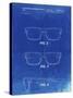 PP640-Faded Blueprint Two Face Prizm Oakley Sunglasses Patent Poster-Cole Borders-Stretched Canvas