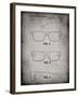 PP640-Faded Grey Two Face Prizm Oakley Sunglasses Patent Poster-Cole Borders-Framed Giclee Print