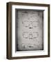 PP640-Faded Grey Two Face Prizm Oakley Sunglasses Patent Poster-Cole Borders-Framed Giclee Print