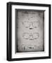 PP640-Faded Grey Two Face Prizm Oakley Sunglasses Patent Poster-Cole Borders-Framed Giclee Print