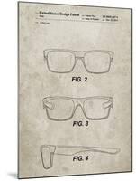 PP640-Sandstone Two Face Prizm Oakley Sunglasses Patent Poster-Cole Borders-Mounted Giclee Print