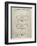 PP640-Sandstone Two Face Prizm Oakley Sunglasses Patent Poster-Cole Borders-Framed Giclee Print