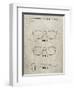 PP640-Sandstone Two Face Prizm Oakley Sunglasses Patent Poster-Cole Borders-Framed Giclee Print