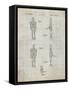 PP646-Antique Grid Parchment Star Wars IG-88 Assassin Droid Patent Wall Art Poster-Cole Borders-Framed Stretched Canvas