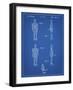 PP646-Blueprint Star Wars IG-88 Assassin Droid Patent Wall Art Poster-Cole Borders-Framed Giclee Print