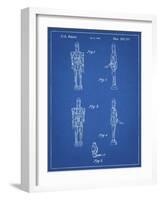 PP646-Blueprint Star Wars IG-88 Assassin Droid Patent Wall Art Poster-Cole Borders-Framed Giclee Print