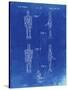 PP646-Faded Blueprint Star Wars IG-88 Assassin Droid Patent Wall Art Poster-Cole Borders-Stretched Canvas