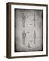 PP646-Faded Grey Star Wars IG-88 Assassin Droid Patent Wall Art Poster-Cole Borders-Framed Giclee Print