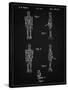 PP646-Vintage Black Star Wars IG-88 Assassin Droid Patent Wall Art Poster-Cole Borders-Stretched Canvas