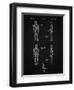 PP646-Vintage Black Star Wars IG-88 Assassin Droid Patent Wall Art Poster-Cole Borders-Framed Premium Giclee Print