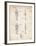 PP646-Vintage Parchment Star Wars IG-88 Assassin Droid Patent Wall Art Poster-Cole Borders-Framed Giclee Print