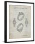 PP651-Antique Grid Parchment Luxury Watch Patent Poster-Cole Borders-Framed Giclee Print