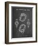 PP651-Chalkboard Luxury Watch Patent Poster-Cole Borders-Framed Giclee Print