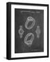 PP651-Chalkboard Luxury Watch Patent Poster-Cole Borders-Framed Giclee Print