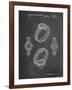 PP651-Chalkboard Luxury Watch Patent Poster-Cole Borders-Framed Giclee Print