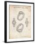 PP651-Vintage Parchment Luxury Watch Patent Poster-Cole Borders-Framed Giclee Print