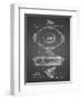 PP657-Black Grid Haviland Covered Serving Dish Canvas Art-Cole Borders-Framed Giclee Print