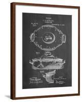 PP657-Chalkboard Haviland Covered Serving Dish Canvas Art-Cole Borders-Framed Giclee Print